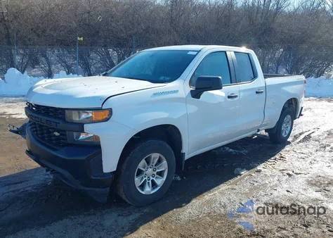 2021 Chevrolet Silverado 1500 4Wd Standard Bed Wt z USA, uszkodzony, nr VIN 1GCRYAEH7MZ426595
